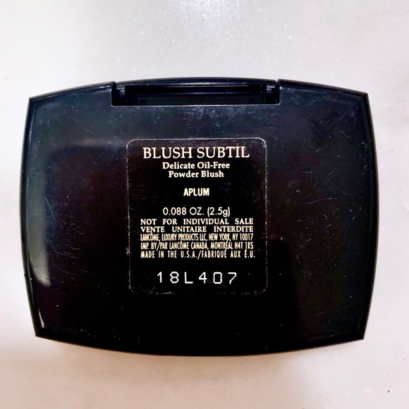 Lancôme “Blush Subtil - Delicate Powder Blush” in Color: “APLUM”🩷❤️ **NEW!!🎁** - Picture 8 of 8